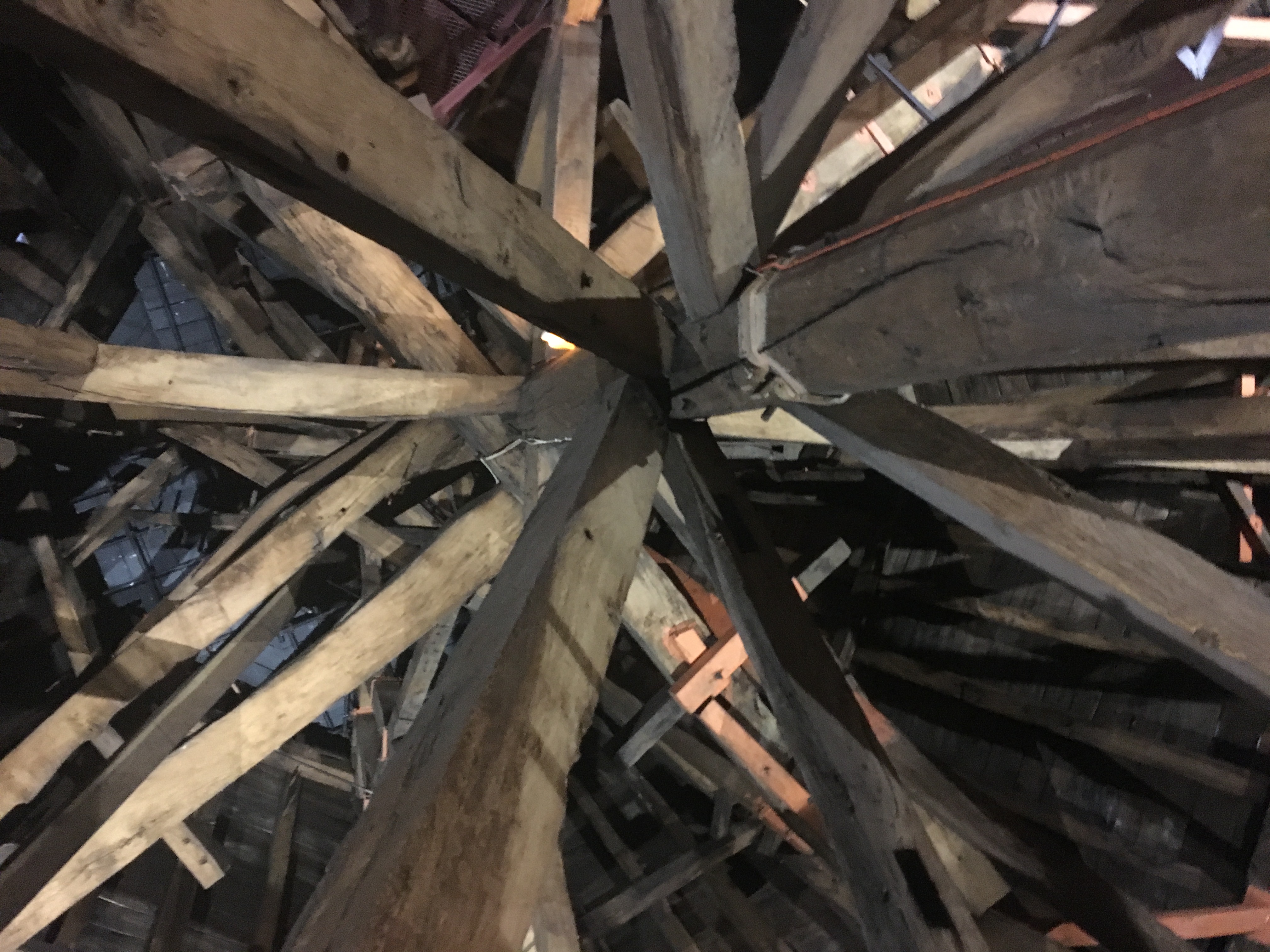 Beams Supporting Chapter House Roof 1