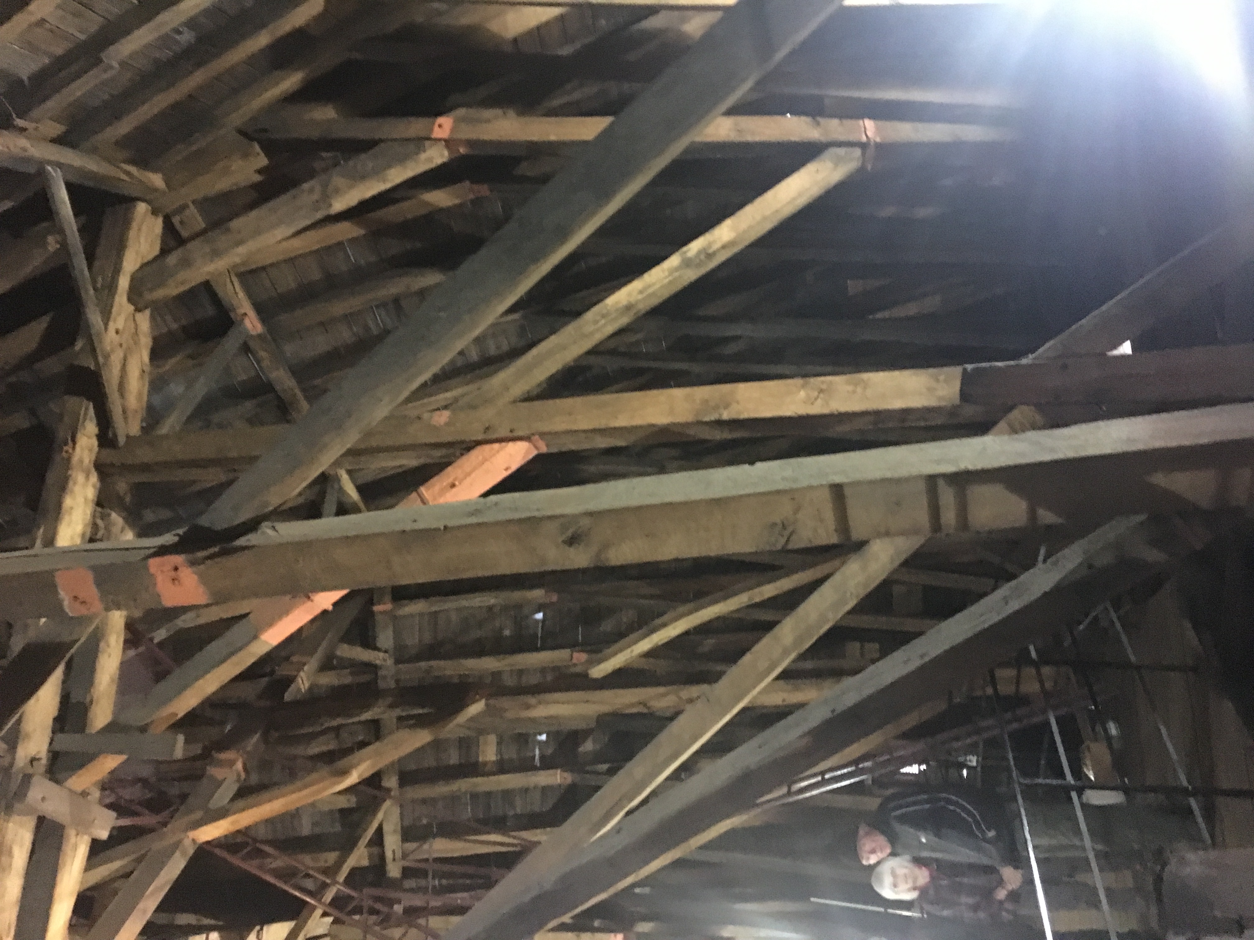 Beams Supporting Chapter House Roof 2