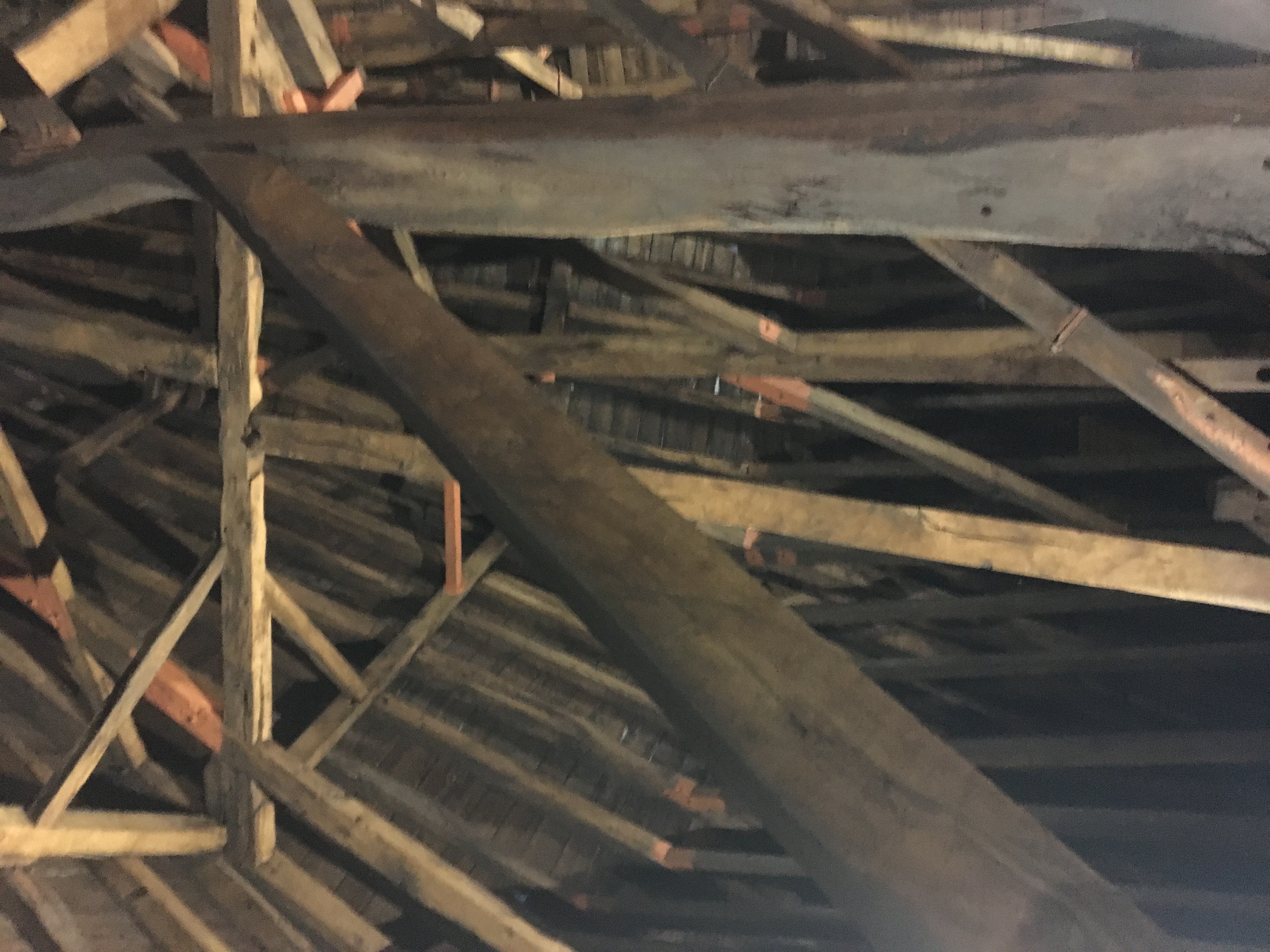 Beams Supporting Chapter House Roof 3